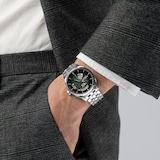 Hamilton Jazzmaster Open Heart Auto 42mm Unisex Watch Green