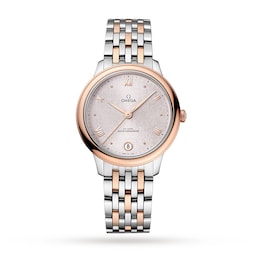 17332122 - De Ville Prestige Co-Axial Master Chronometer 34mm Ladies Watch Silver