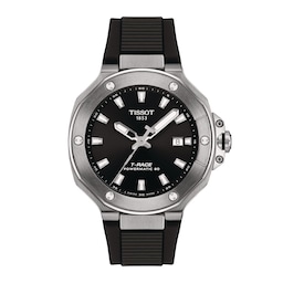 17361803 - T-Race Powermatic 80 41mm Mens Watch Black Stainless Steel