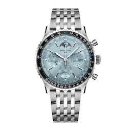 17532869 - Navitimer B19 Chronograph Perpetual Calender 43mm Mens Watch Blue