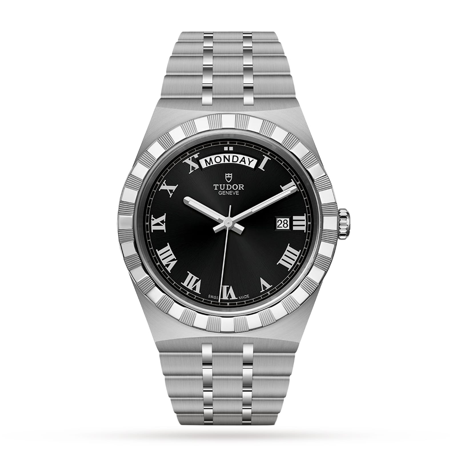 Royal Date Day 41mm, Steel Case, Black Dial image